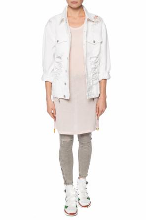 Denim jacket with holes, zdjęcie 2 Denim jacket with holes od Diesel